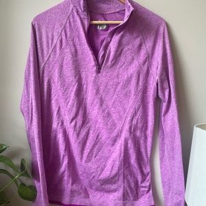 Athleta Speedlight Quarter Zip-Size Medium